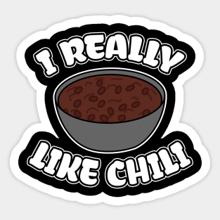 I Really Like Chili Sticker